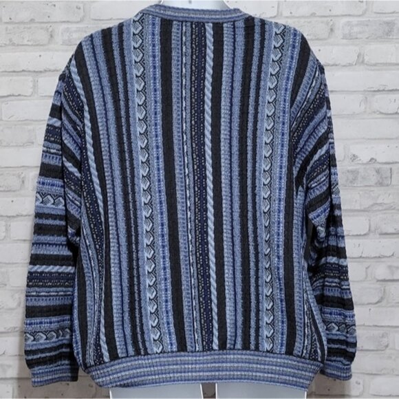 Norm Thompson Vintage Striped Sweater - Picture 2 of 4